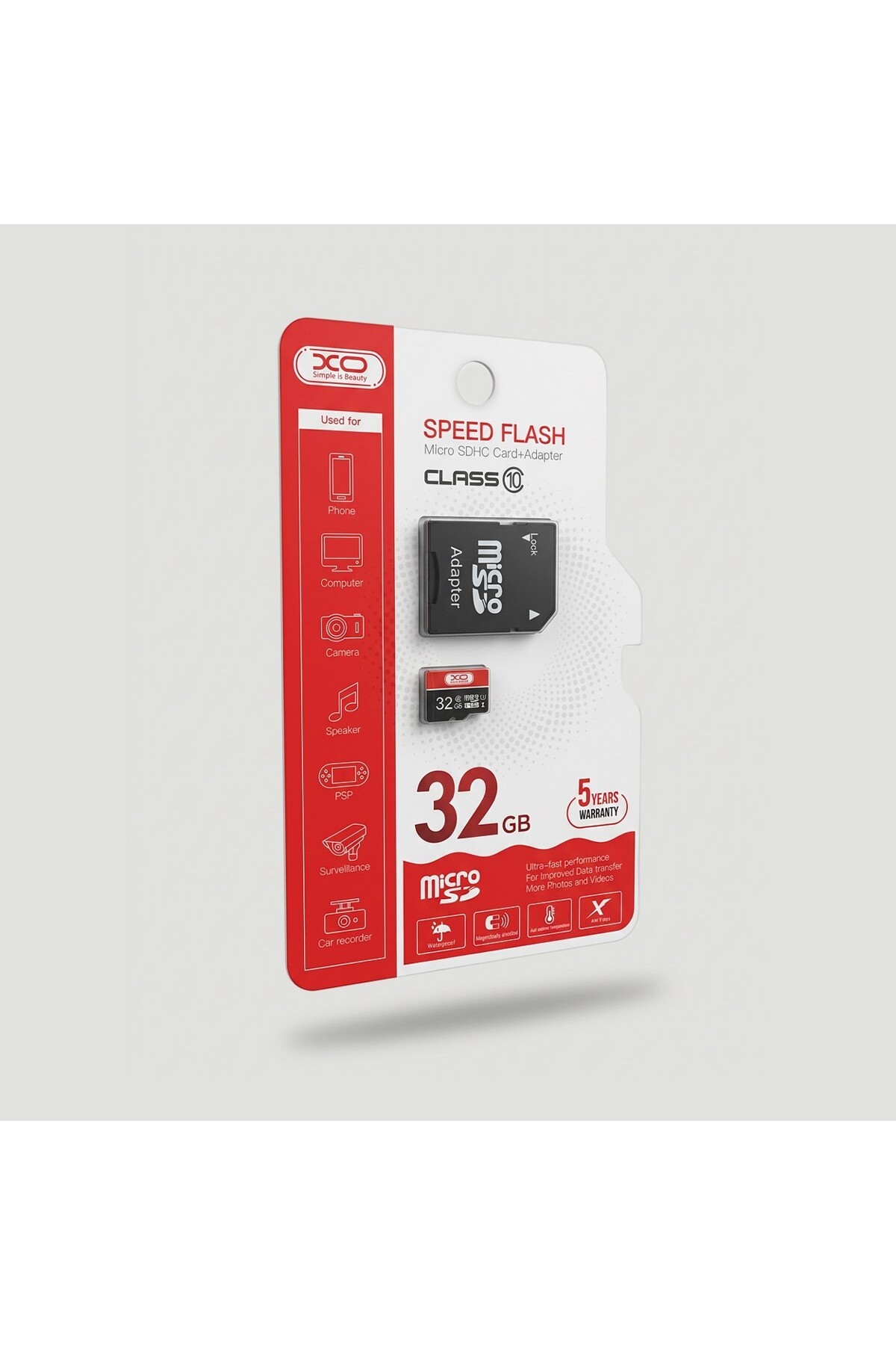 Xo 32GB Class 10 Yüksek Hızlı Micro SDHC Kamera ve Telefon Hafıza