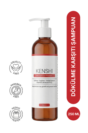 Kenshi Bitkisel Dökülme Karşıtı & Hızlı Saç Uzatma Şampuanı 250 ml