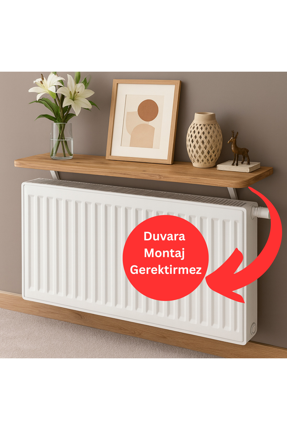 90x15 cm Unassembled Honeycomb Top Decorative Shelf Heater Core Top Flying Shelf