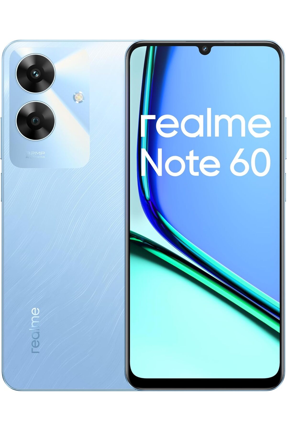 realme Note 60 6GB/128GB Gökyüzü Mavisi (Realme Türkiye Grantili)