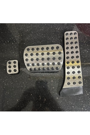 kaytaz MERCEDES PEDAL SETİ ÇELİK KROM W204 W212 W207 W211 W210 ÜZERİNE GEÇMELİ
