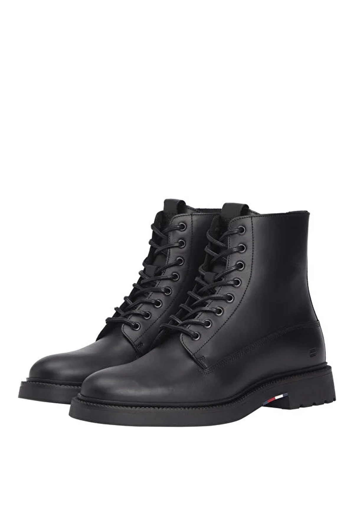 Tommy Hilfiger Siyah Erkek Bot HILFIGER COMFORT LWT LTH BOOT