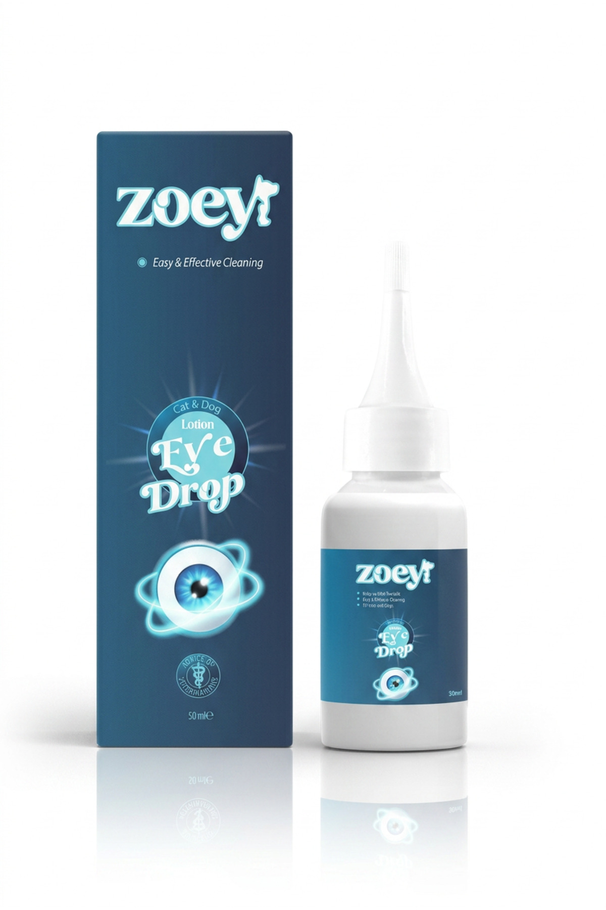 ZOEY PET PRODUCTS KEDİ VE KÖPEK GÖZ TEMİZLEME SUYU (ZOEY EYE DROP