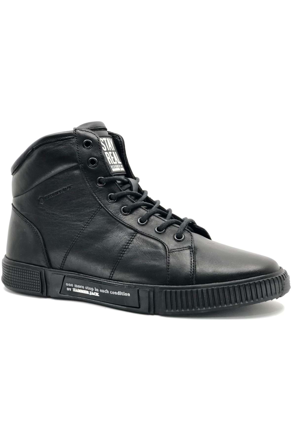 Hammer Jack 102-23670-M Erbos Casual Erkek Bot SİYAH görsel 3