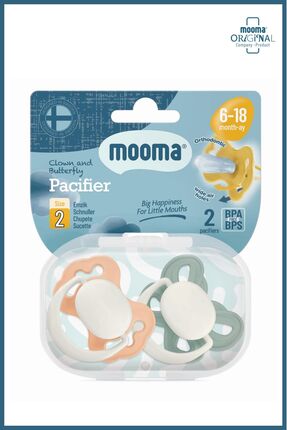 MOOMA NaturalFeel™ Premium Doğal Hissiyatlı Ortodontik Ultra Yumuşak Simetrik...
