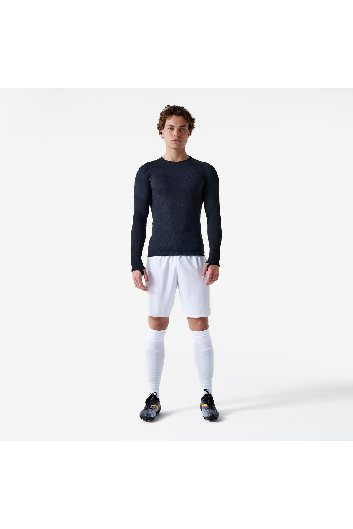 Decathlon Kipsta Futbol Uzun Kollu Termal İçlik - Siyah - Keepdry