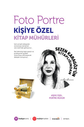 HEDİYENOMİ MühürMarket > Kişiye Özel Foto Portre Kitap Mührü > MMPORT