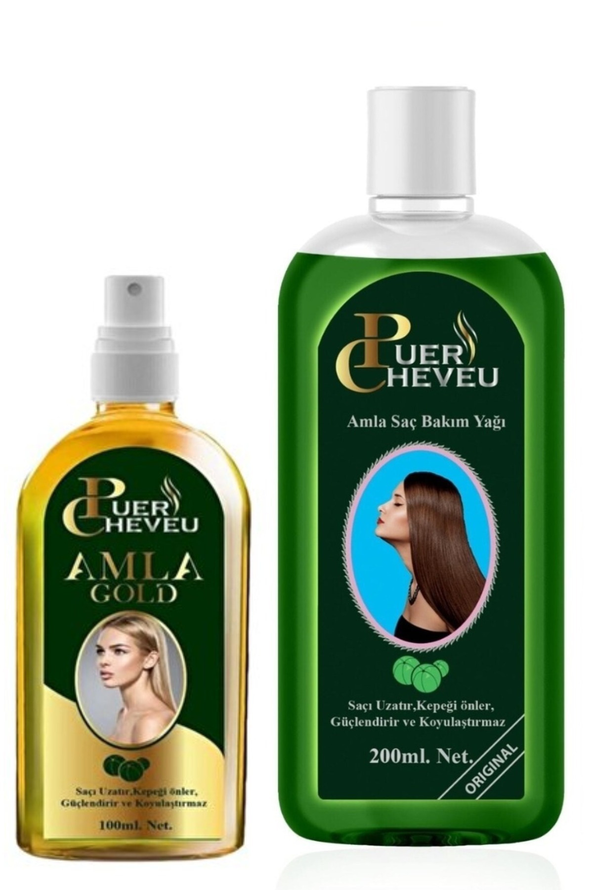 puer cheveu Sac Bakim Yagi 200 Ml / Amla Gold Sac Bakim Yagi 100 ml — asd1pu