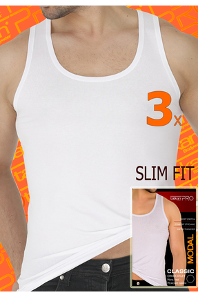 TATKAN BODYWEAR 3'lü Erkek Penye Modal Classic Atlet