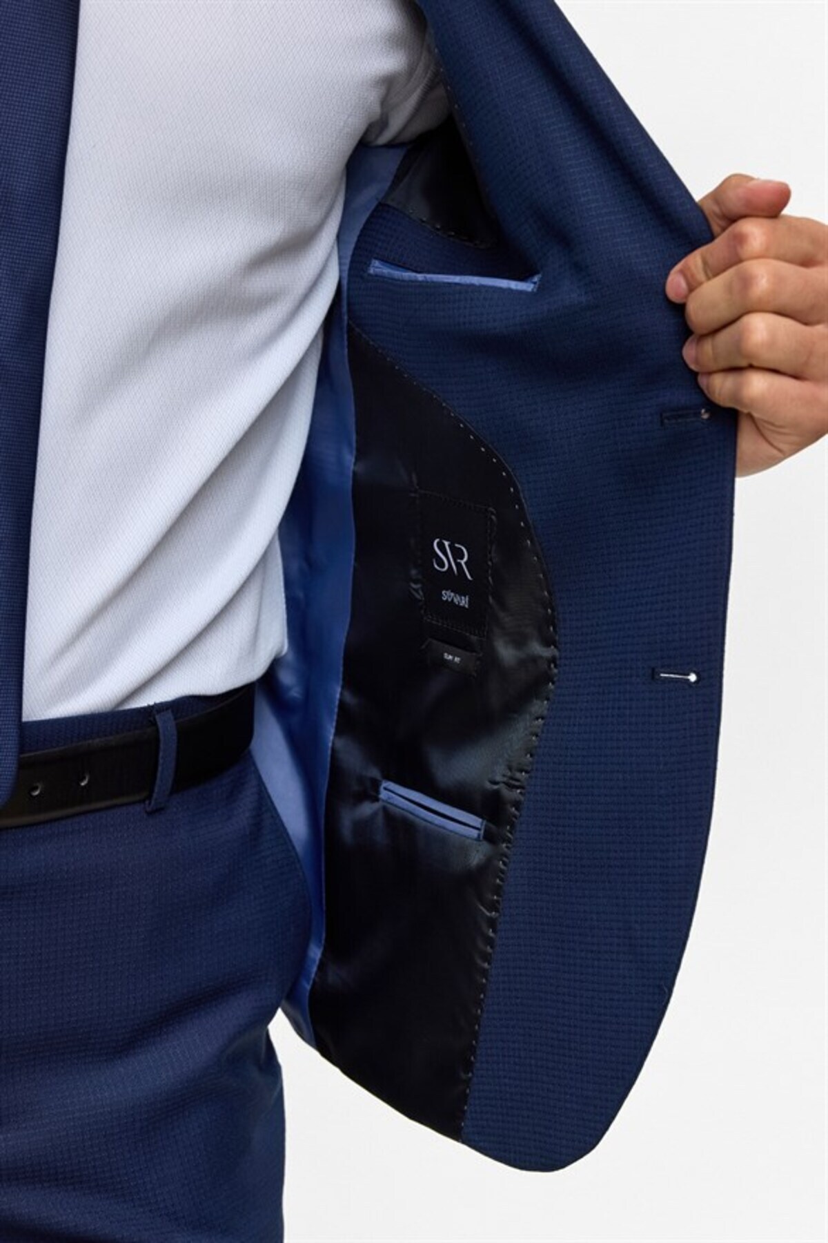 SÜVARİ Lacivert Slim 6 Drop Takım Elbise görsel 6