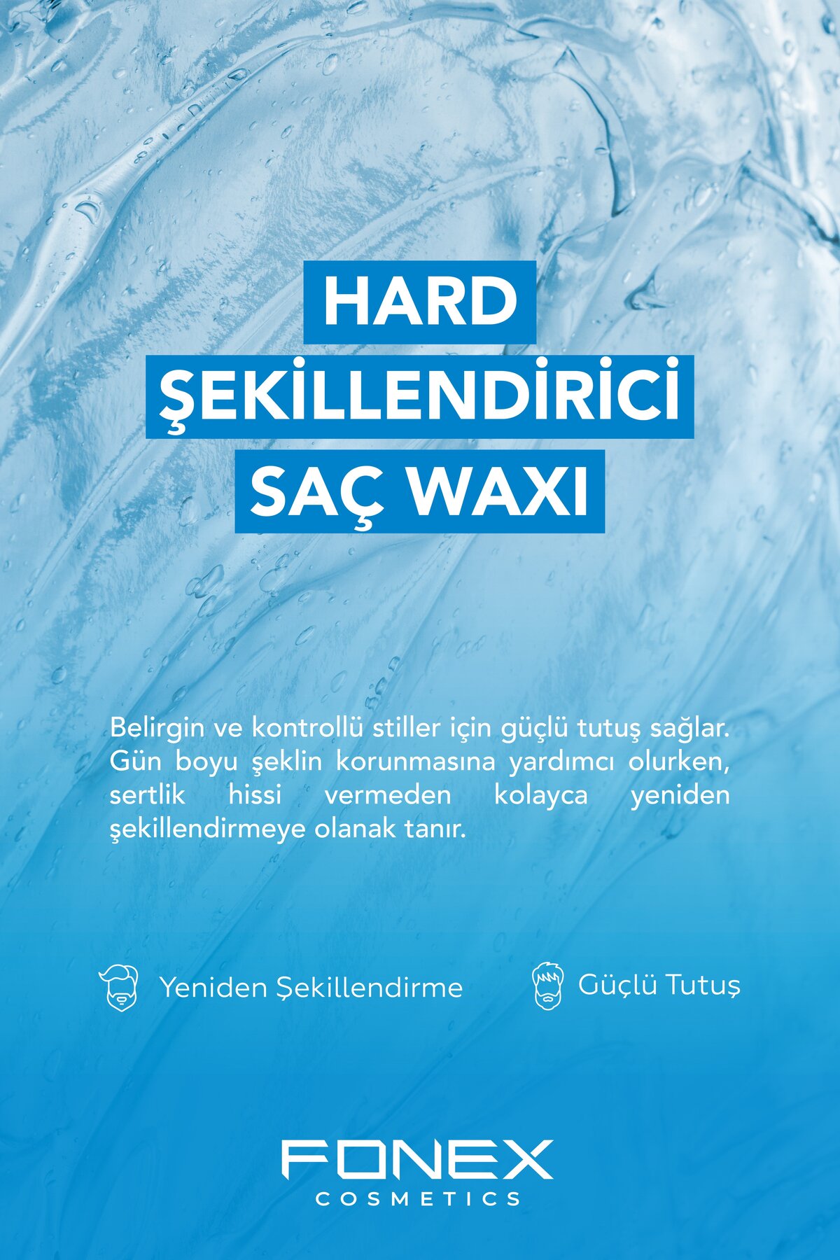 Şekillendirici Saç Waxı Hard 150 ML — رنگارنگ 8MBESW64BN — تصویر 2 از 4