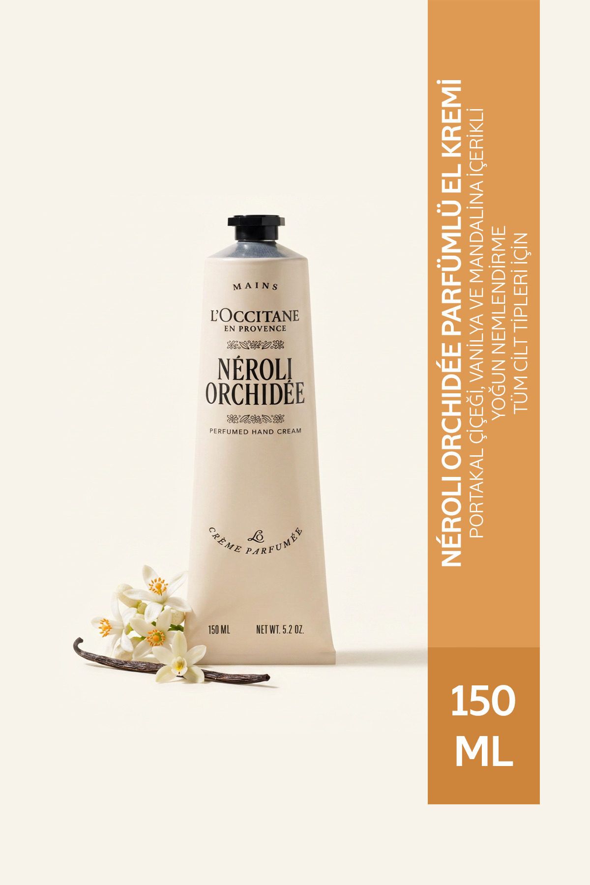 L'Occitane Néroli Orchidée El Kremi, Shea Yağı, Vanilya ve
