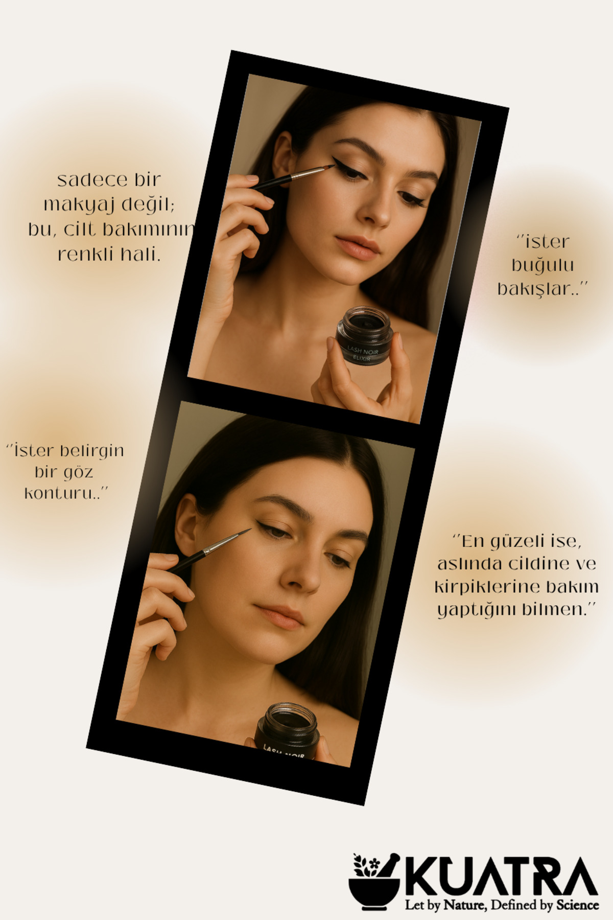 Lash Elixir Noir Eye Shadow/Liner Multi-Use Tint with Lash &Skin Care — مشکی 12 — تصویر 7 از 9
