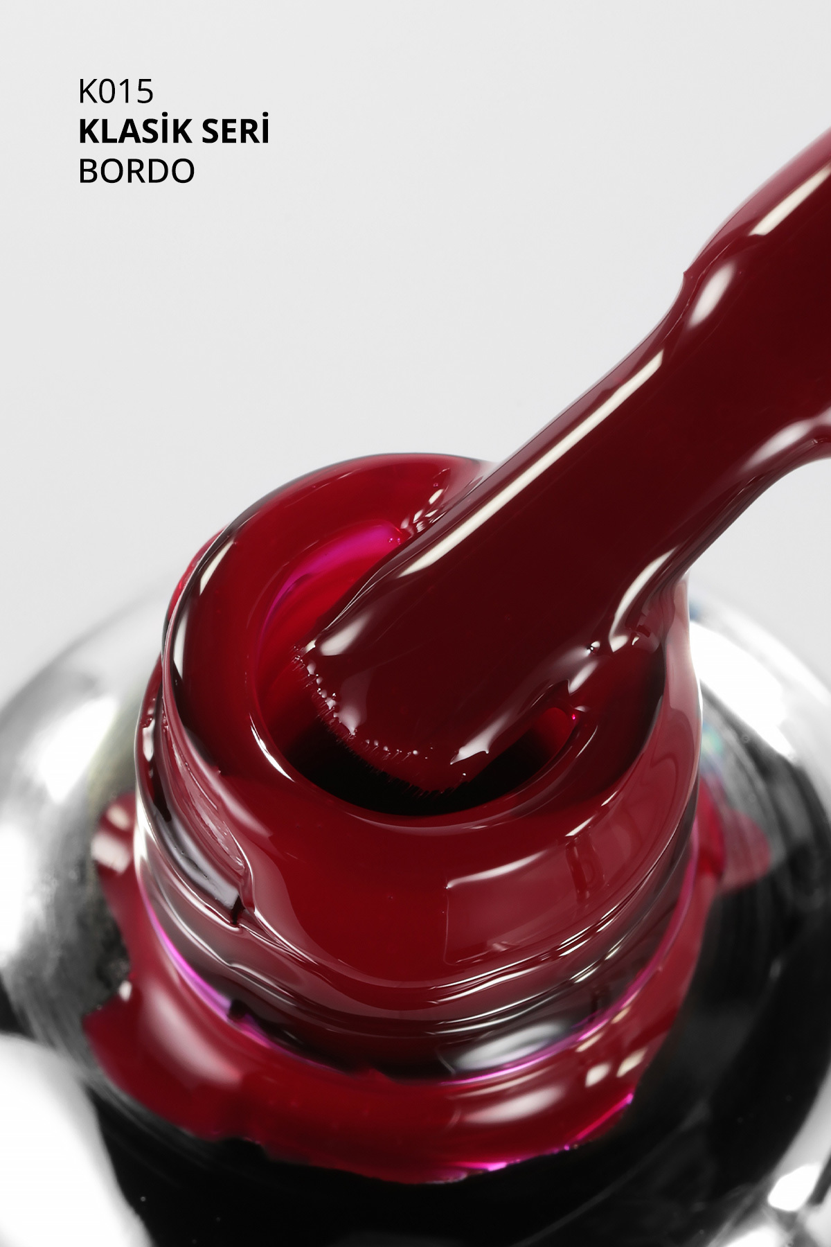 Kalıcı Oje K015, Bordo, 4 ml, TPO- FREE — زرشکی 8860101A01S01K015 — تصویر 3 از 7