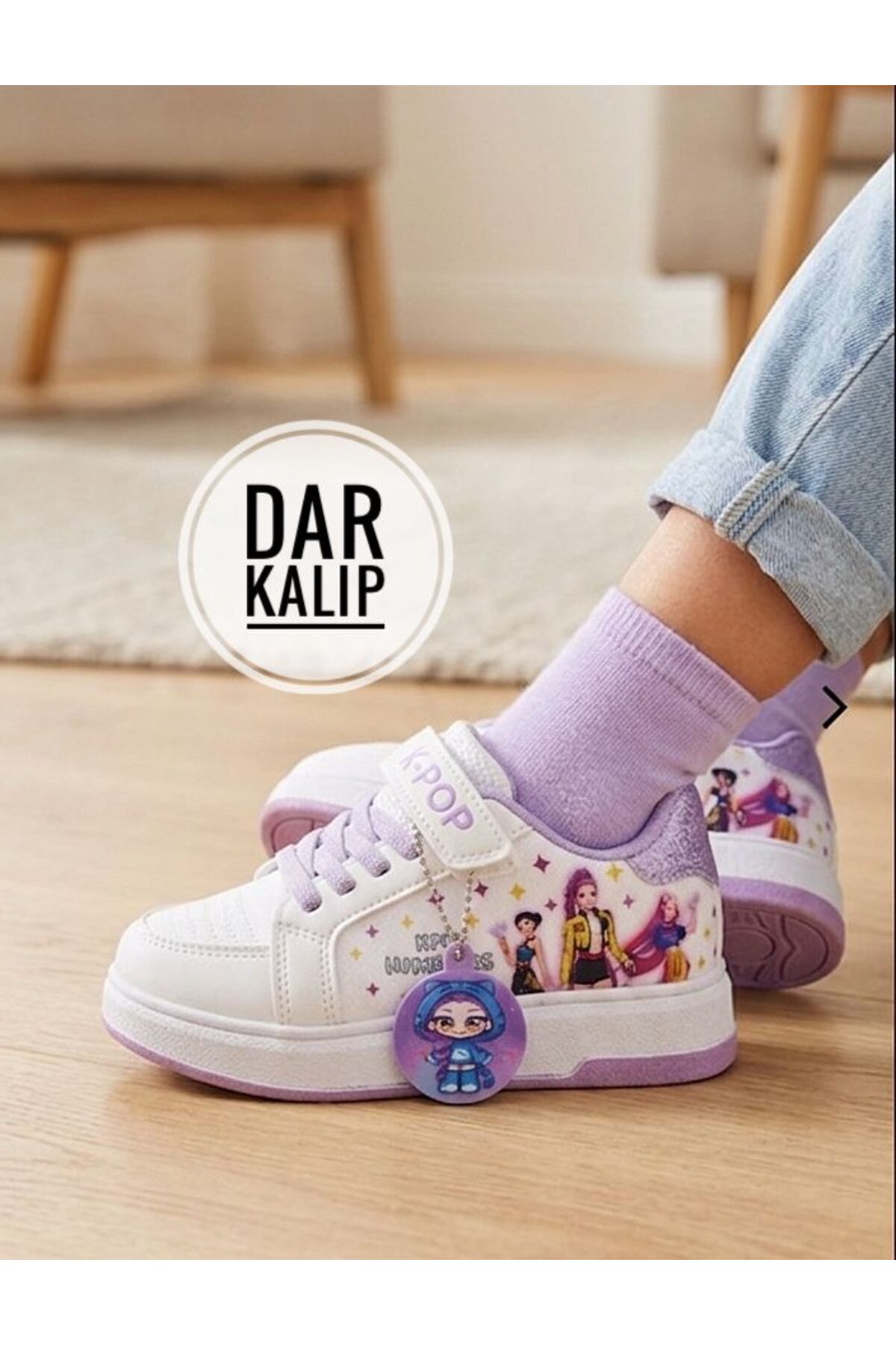 Surpie Shoes Girls' Casual Shoes, K-Pop Children's Shoes