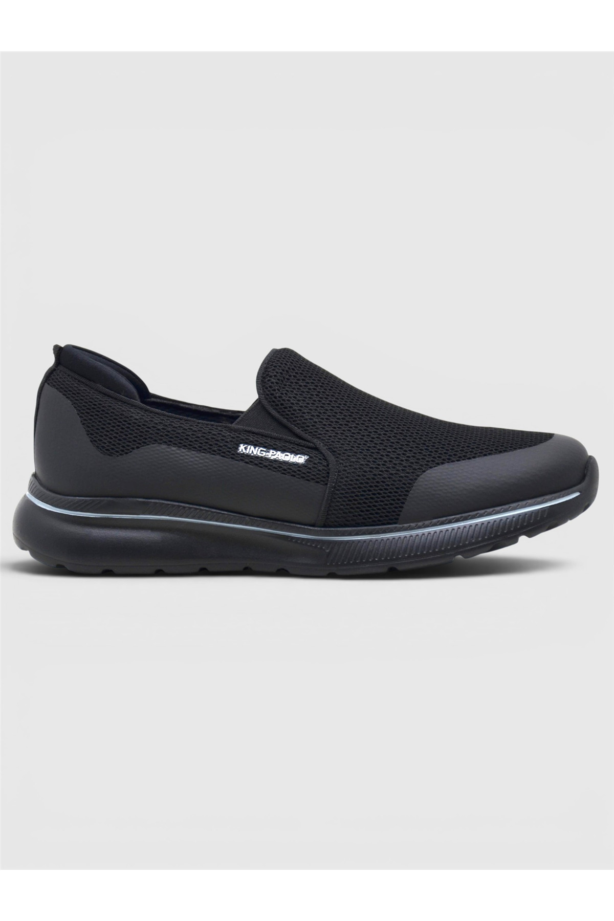 KİNG PAOLO 0 F1201 HIGH STEP - BLACK - کفش مردانه — مشکی