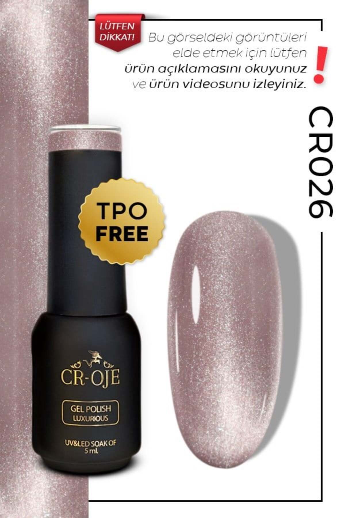 Korean Cat Eye Kristal Efektli Manyetik Cat Eye / Kedi Gözü-CR026 (5 ML) — رنگارنگ yenicateyeserisi