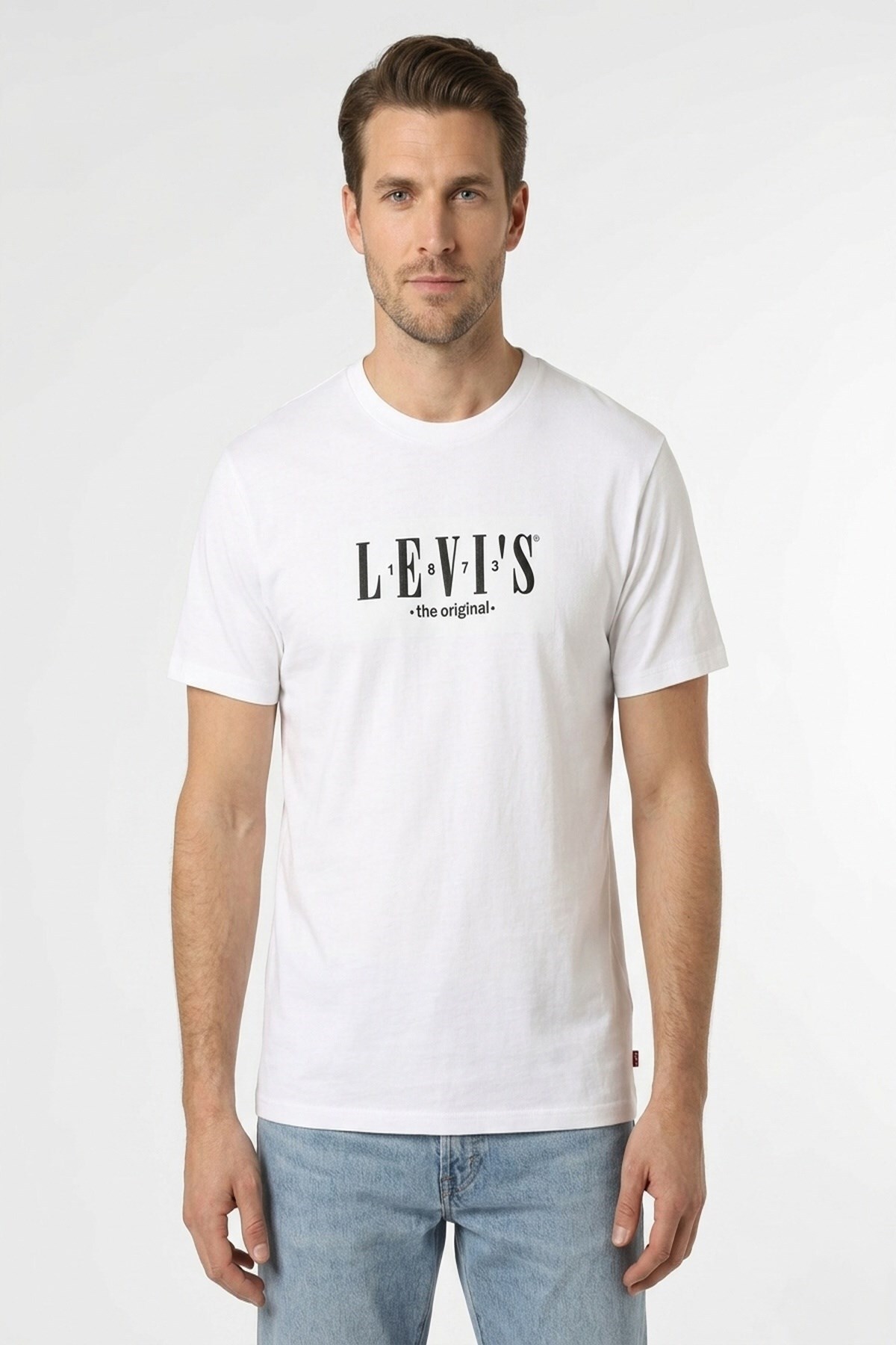 تی‌شرت مردانه سایز بزرگ - آستین کوتاه، یقه گرد، غیررسمی لیوایز تی شرت Levi's