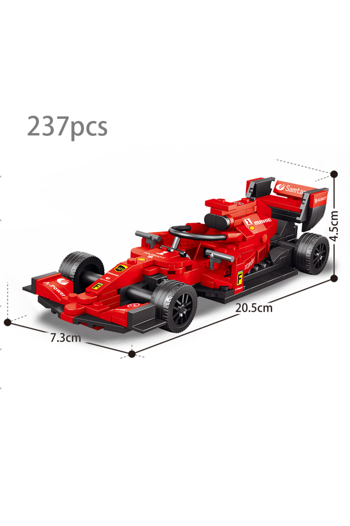 Choice 50035 237pcs Speed Series Classic Formula 1 Racing Sports Car Model Technique Supercar Building Bloc
