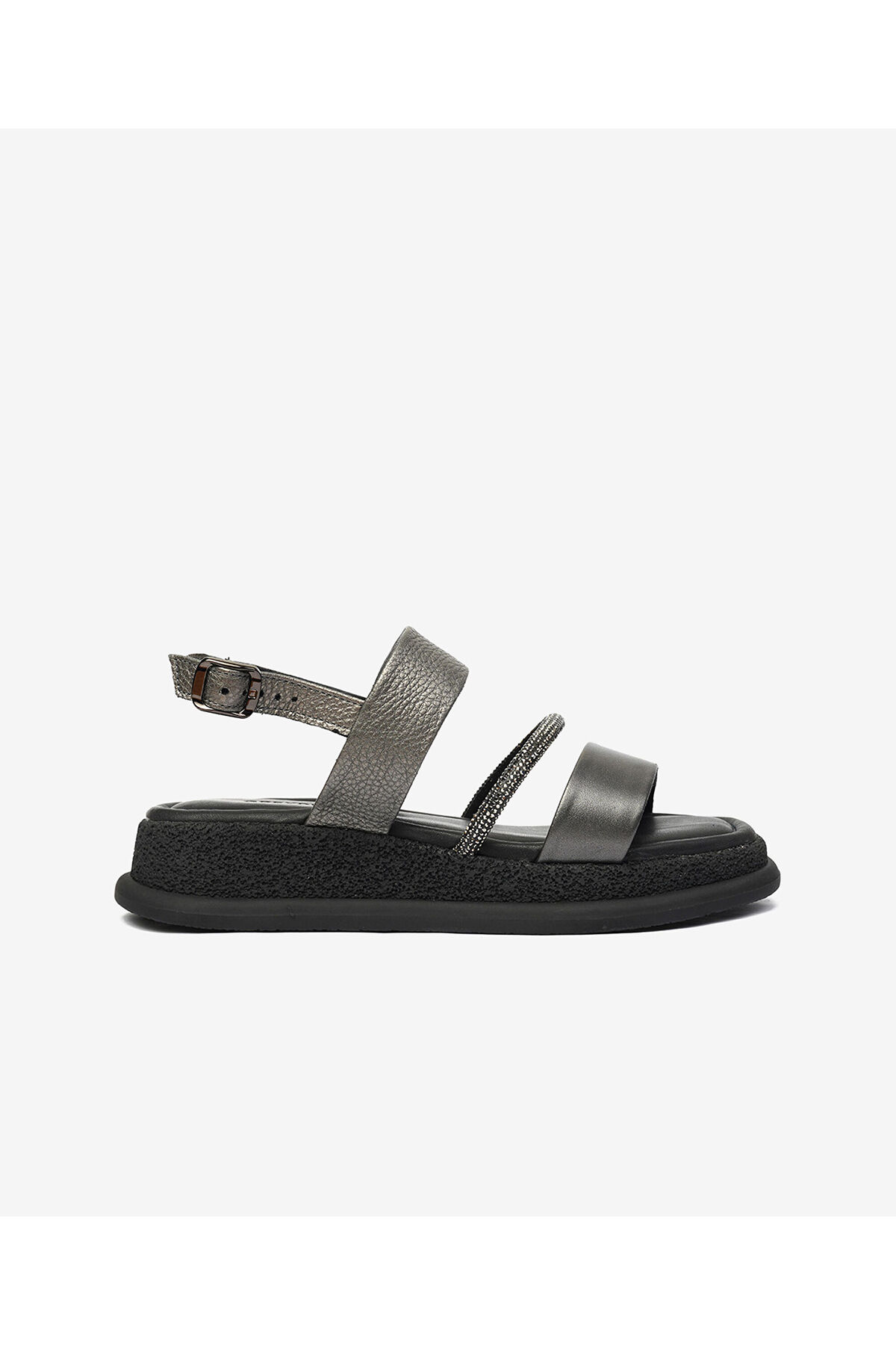 Kadın Çelik Hakiki Deri Sandalet 4Y2CS33440