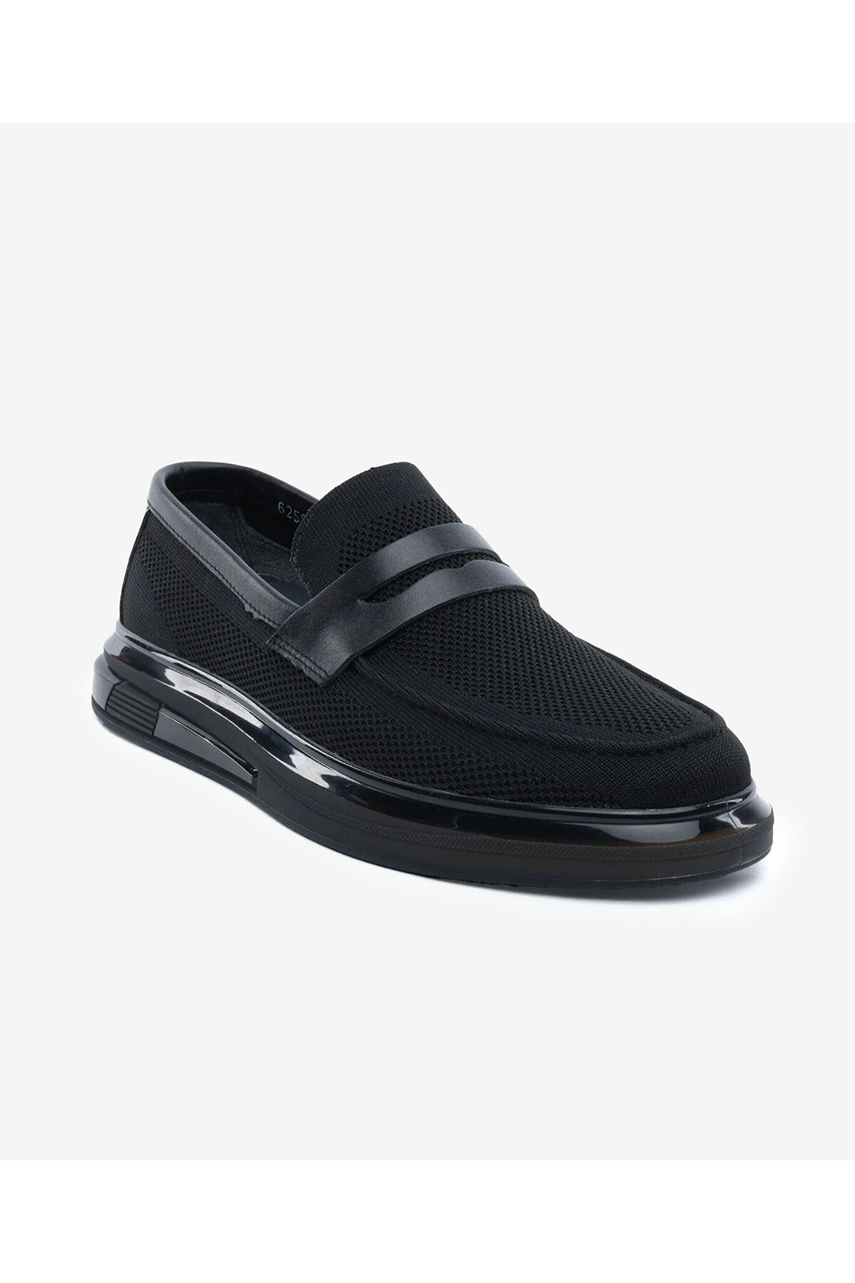Greyder Erkek Siyah Loafer Ayakkabı 6Y1UA62598L görsel 2