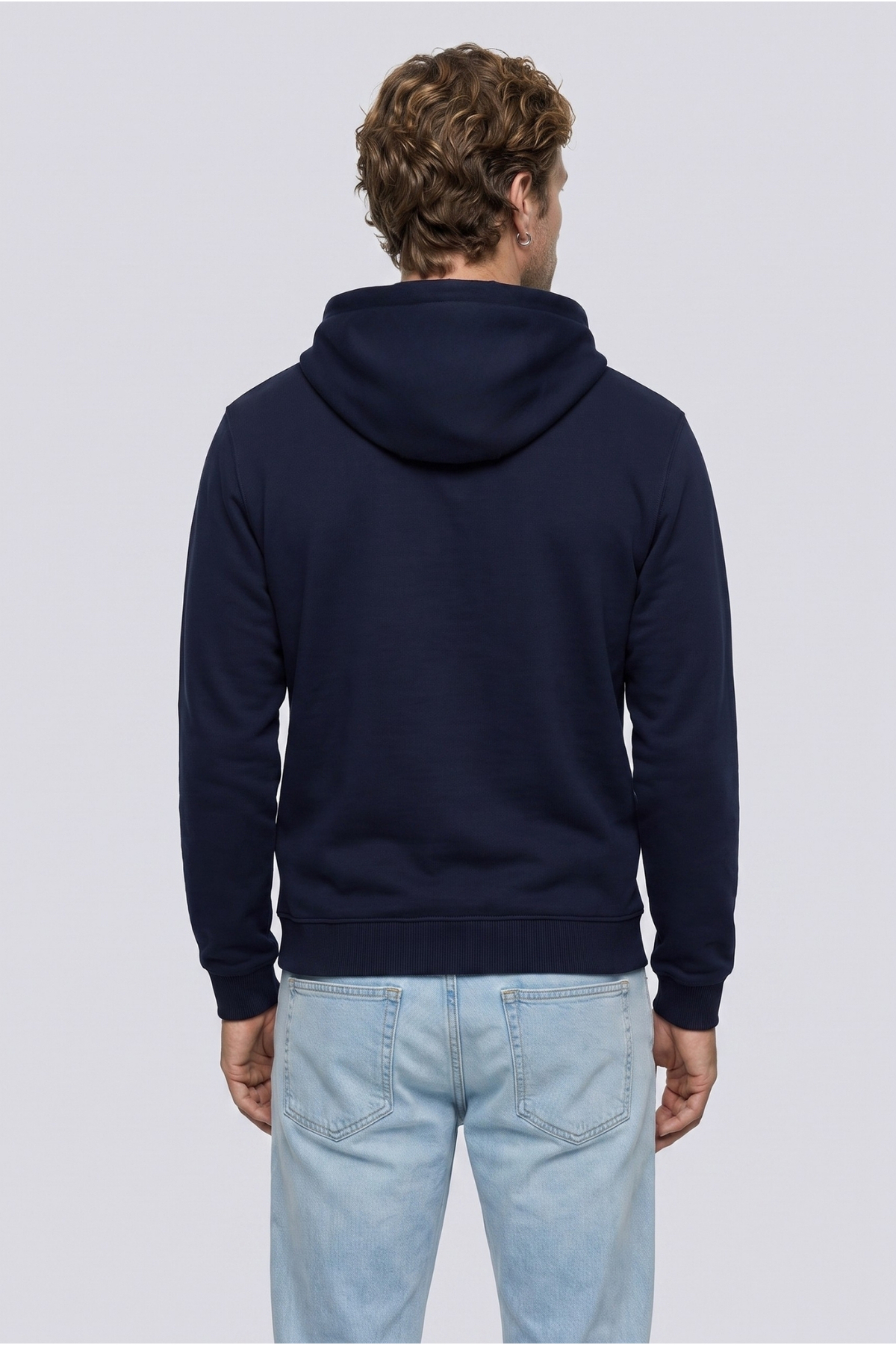 Kiğılı Regular Fit Kapüşonlu Pamuklu Sweatshirt görsel 4