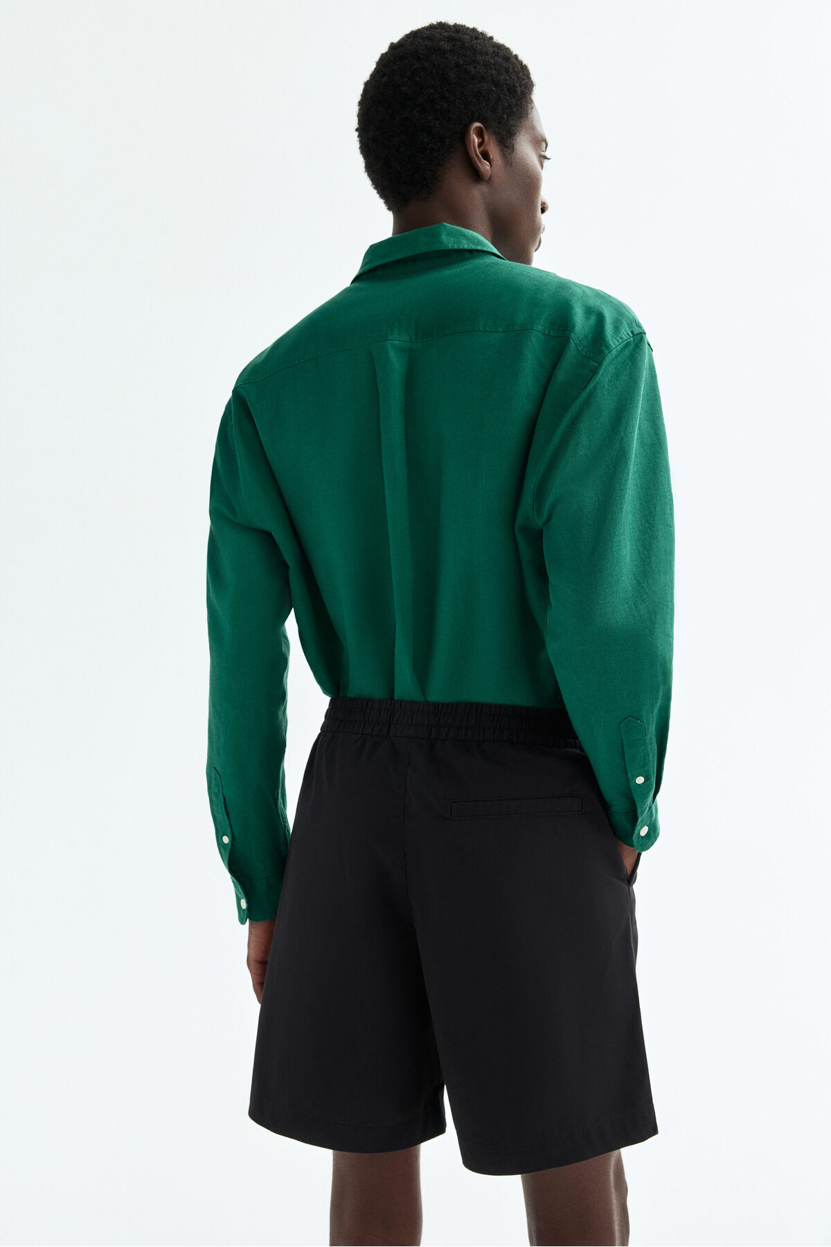 H&M Pamuklu Şort Relaxed Fit görsel 5