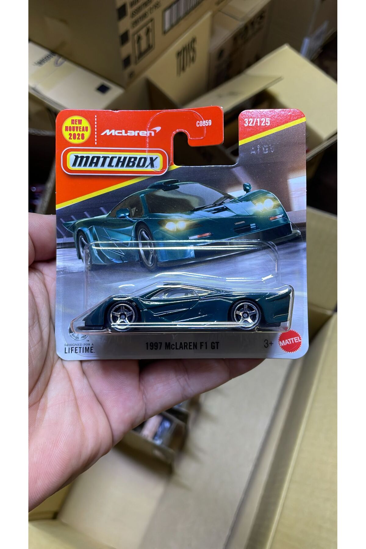 HOT WHEELS 1997 McLaren F1 GT 1:64 Diecast Model Araba - Fiyatı