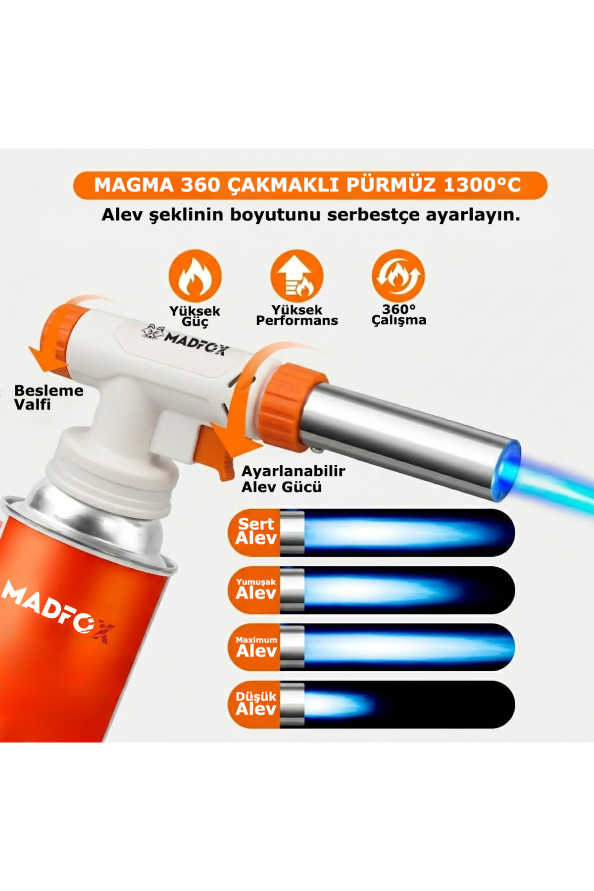 MADFOX Magma 360 Çakmaklı Pürmüz - Fiyatı, Yorumları