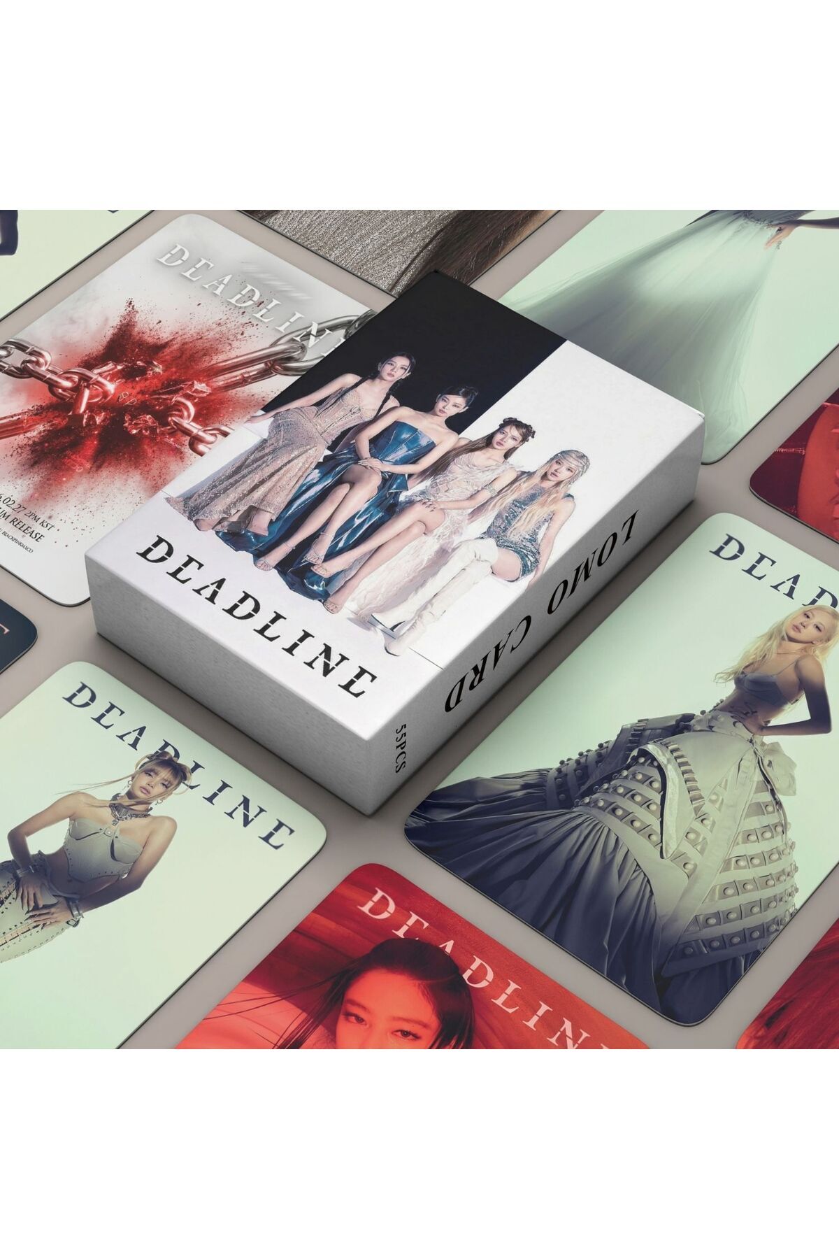 Kpop Dünyasi BLACKPINK '' Deadline Go '' Çift Yön Baskılı Lomo