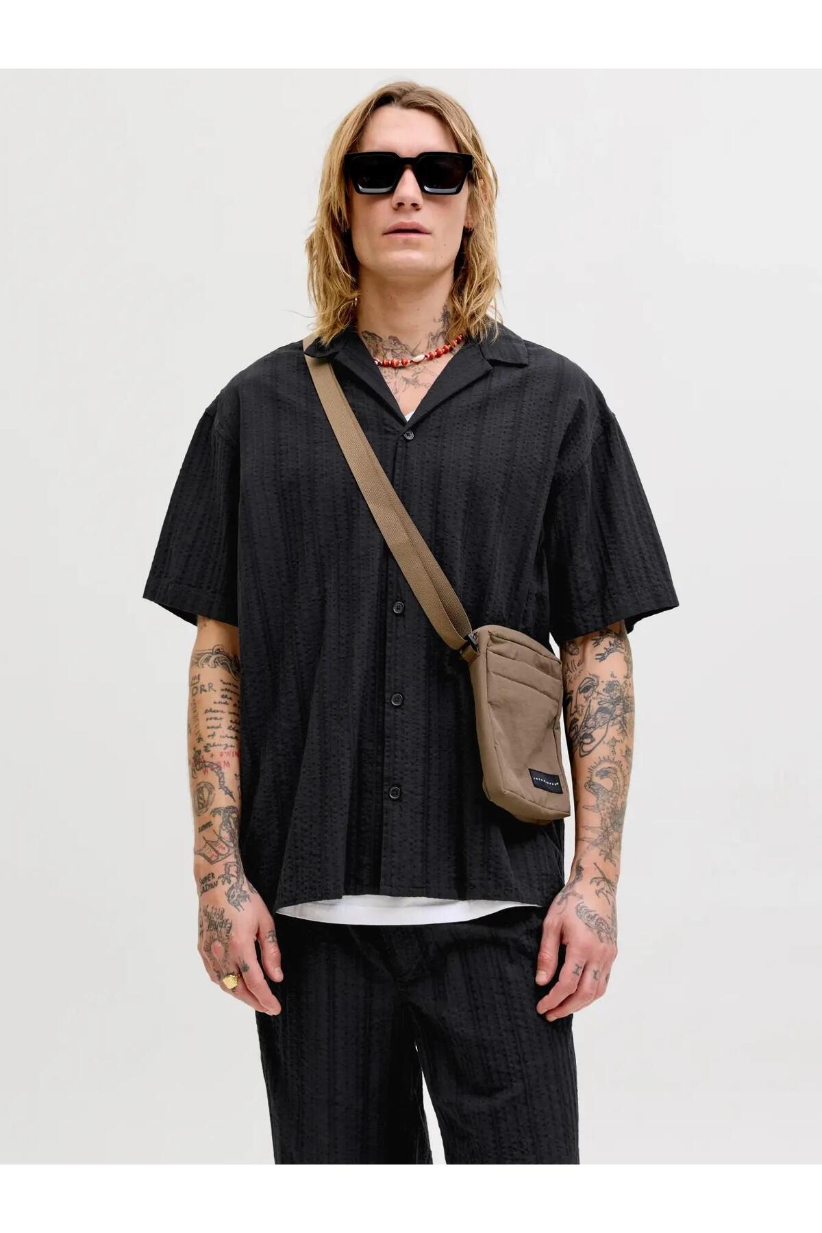 پیراهن مردانه جک جونز مدل Etyson Resort Relax Fit کد 12289457 جک اند جونز پیراهن Jack & Jones