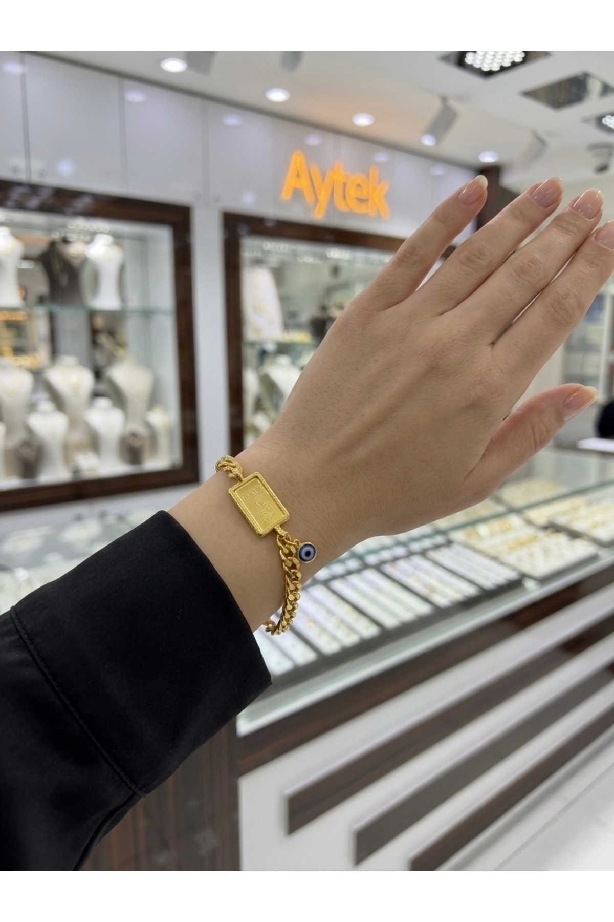 aytekgold 24 Ayar Gram Altınlı Gurmet Bileklik görsel 2