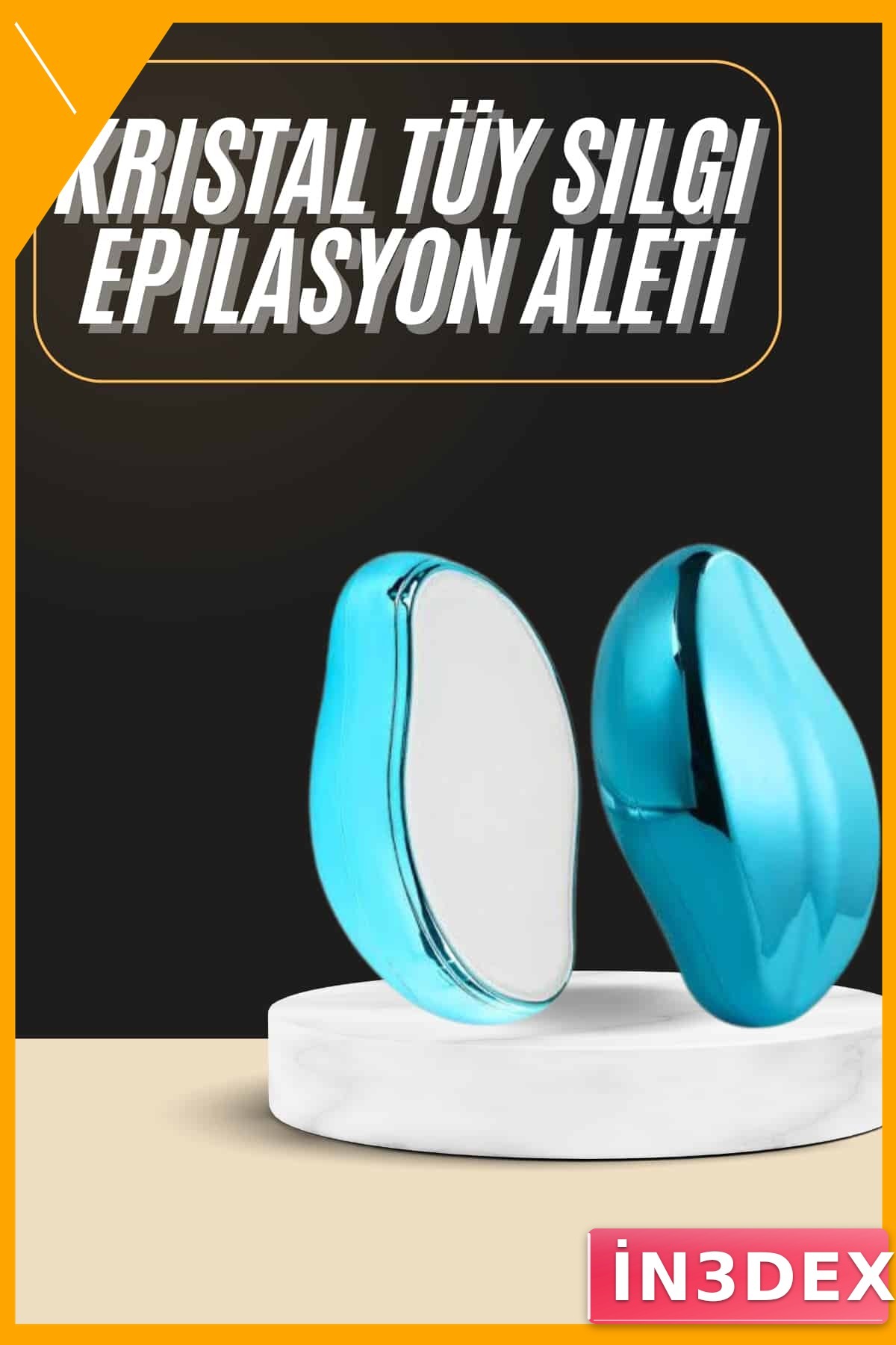 Kristal Epilatör Tüy Dökücü Nano Cam Tüy Alıcı hassasiyetız Epilasyon Aleti
