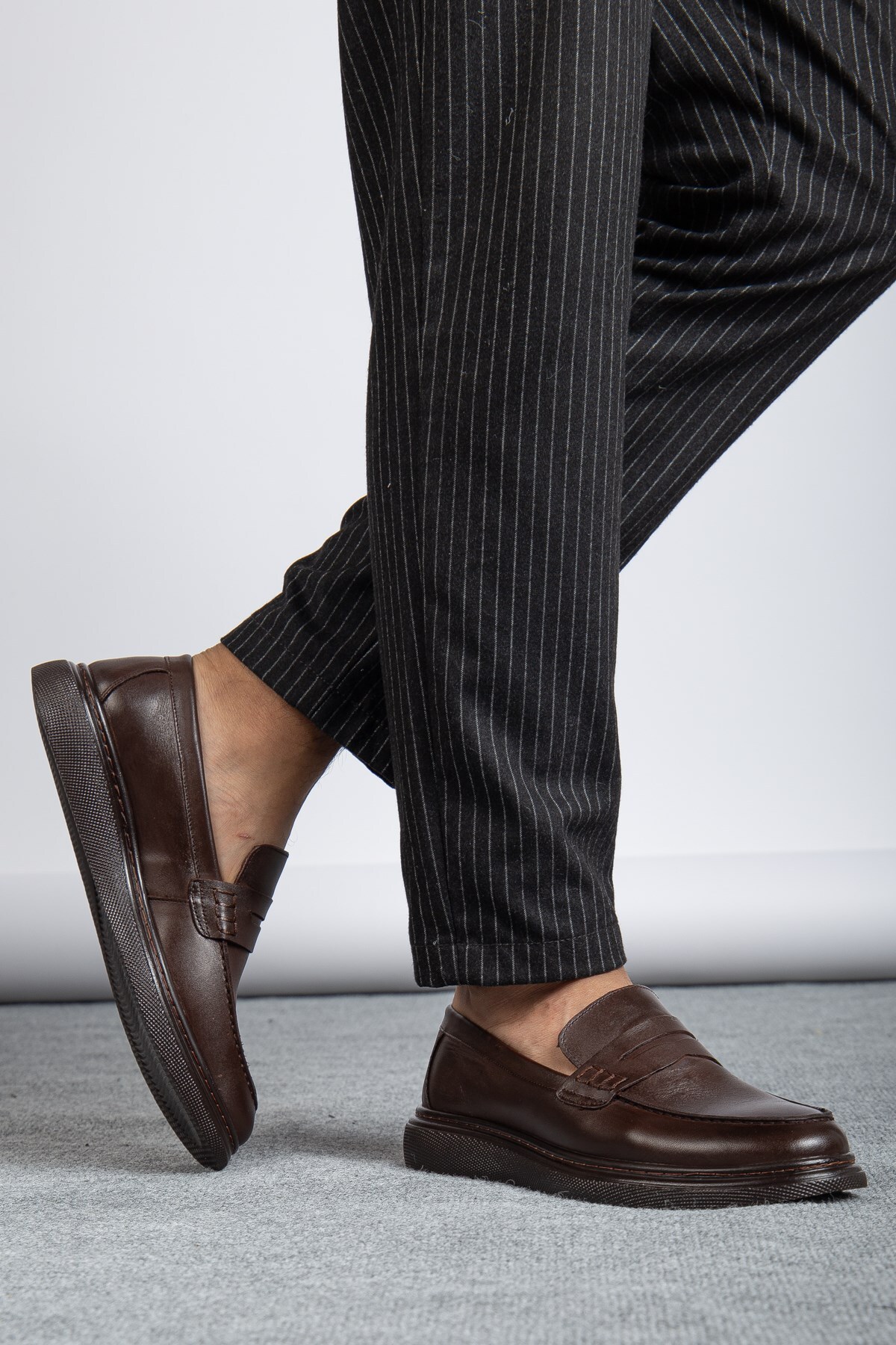 maximoda Hakiki Deri, %100 Deri, Loafer Deri Bağcıksız Ayakkabı görsel 2