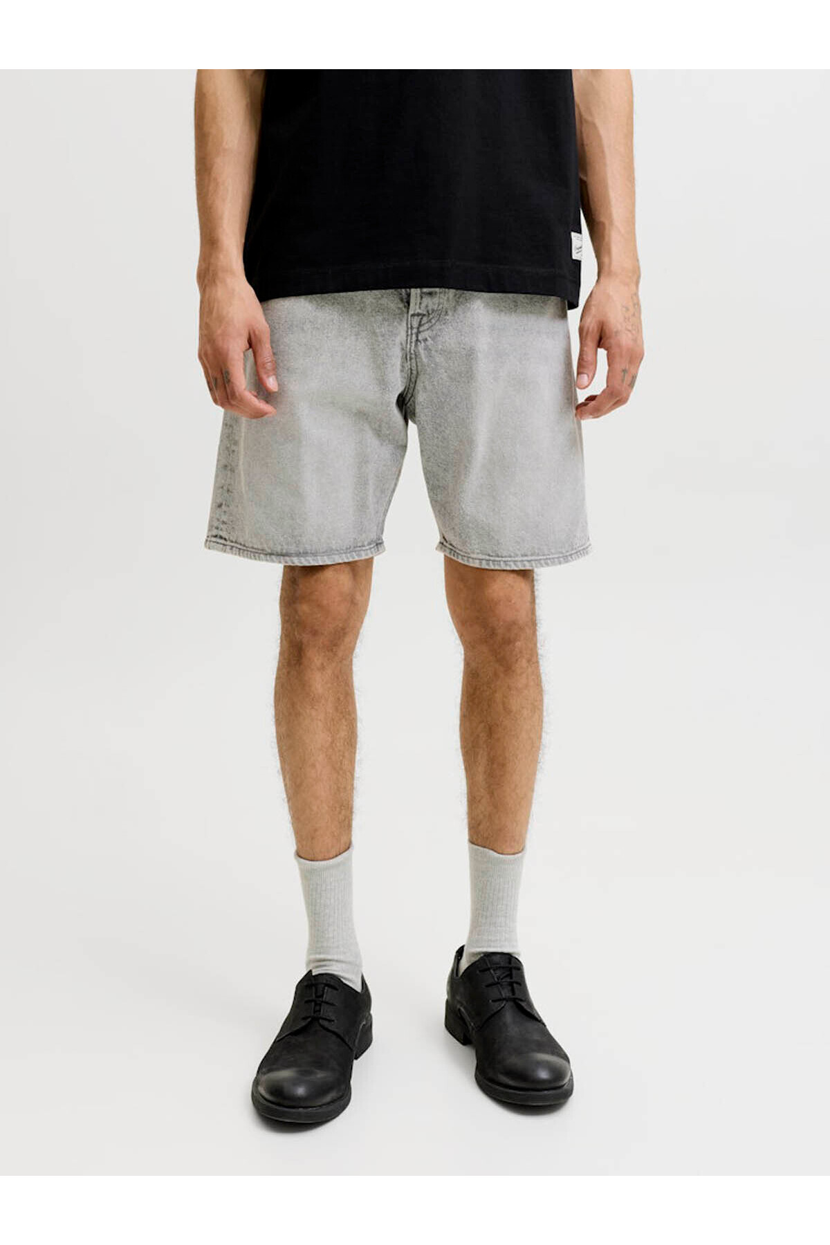 شلوارک مردانه خاکستری Jjitony Jjorıgınal مدل Akm 111 کد 12290841 جک اند جونز شلوارک برمودا Jack & Jones