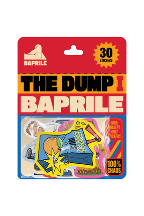Baprile The Dump I Eğlenceli Sticker Koleksiyonu 30 Parça Laptop Telefon Term...