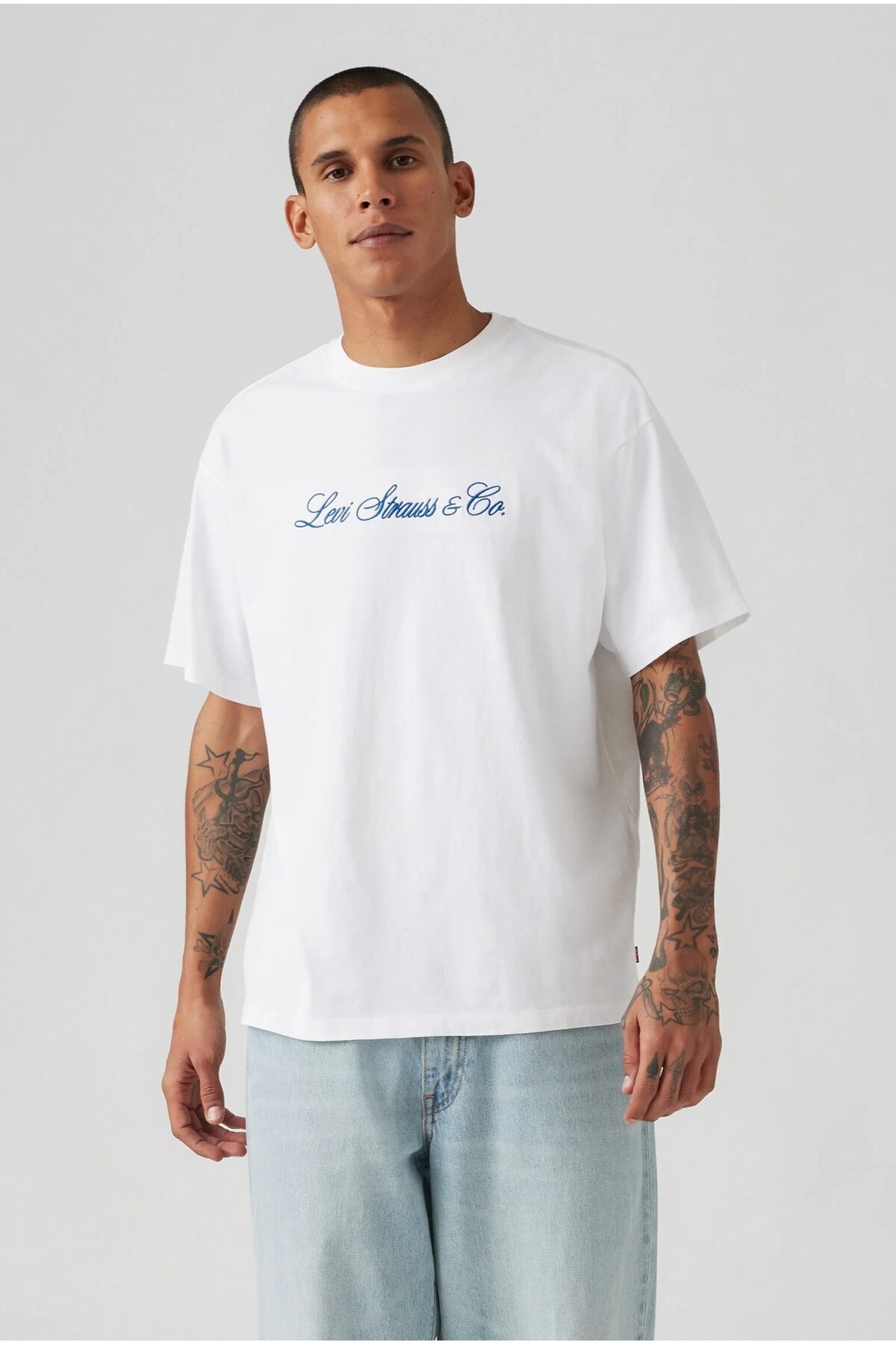 تی شرت مردانه طرح گرافیکی طرح قدیمی A9440-0008 لیوایز تی شرت Levi's