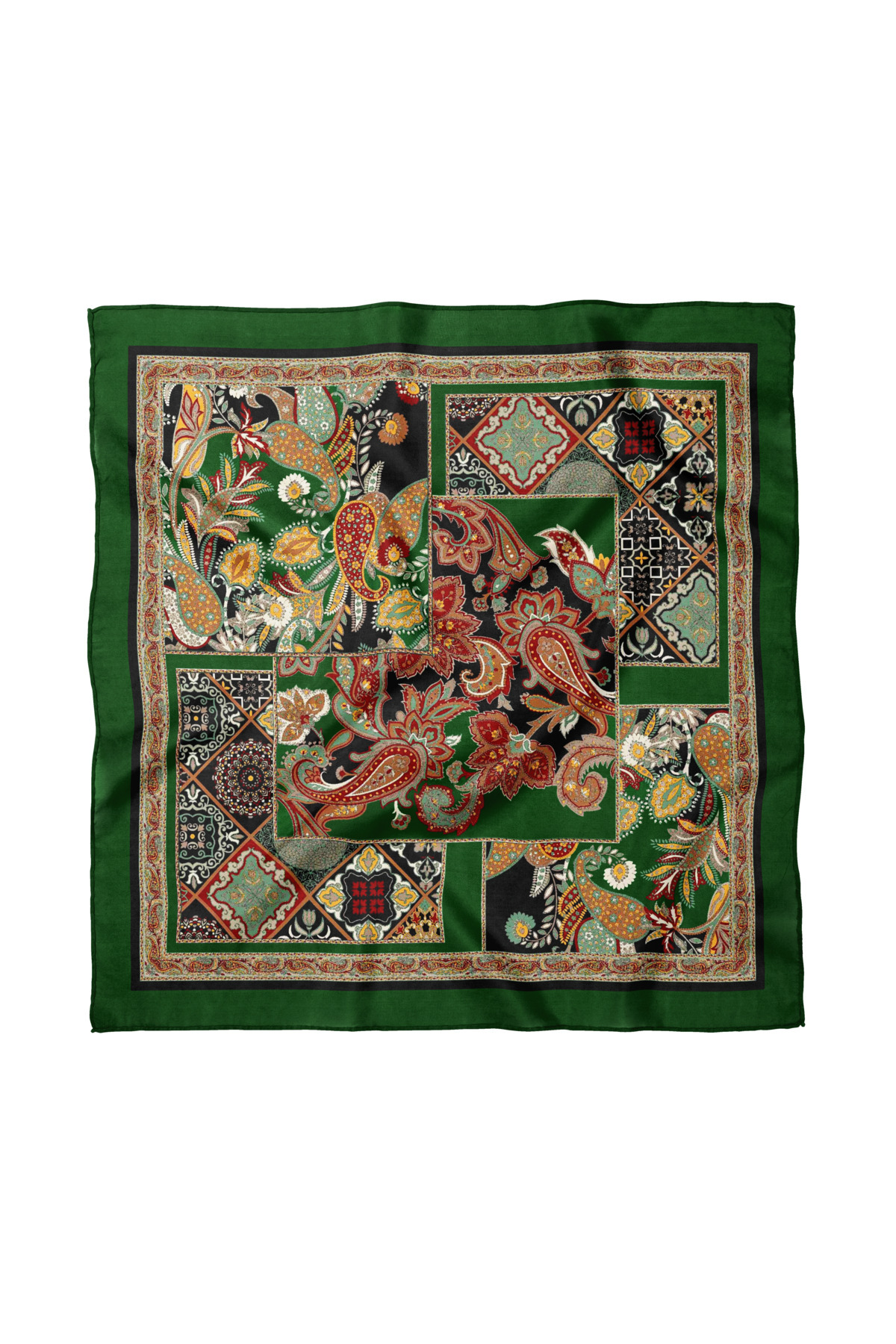 Ethnic Patterned Scarf / Bandana 50x50cm