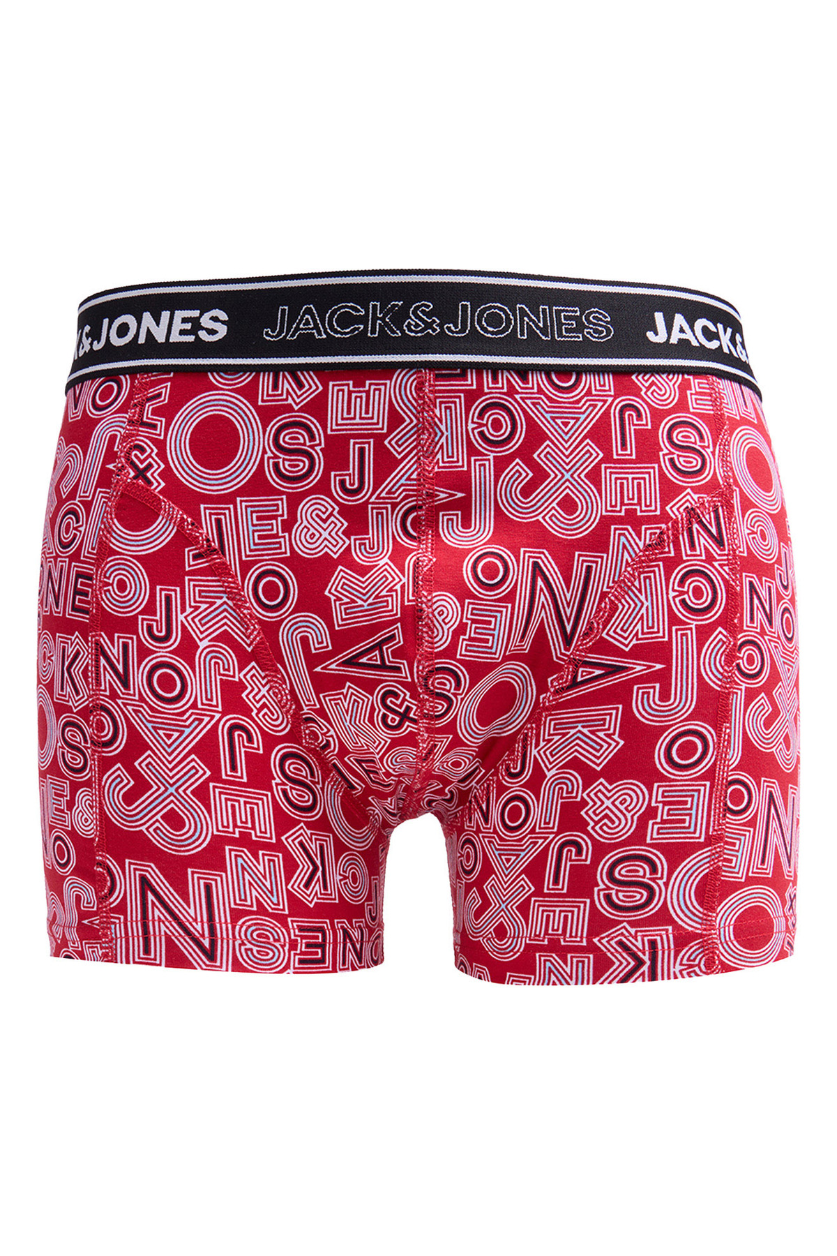 شورت بوکس مردانه سرمه‌ای مدل 12309117 بسته 3 عددی JACLOGO MIX TRUNKS جک اند جونز باکسر Jack & Jones