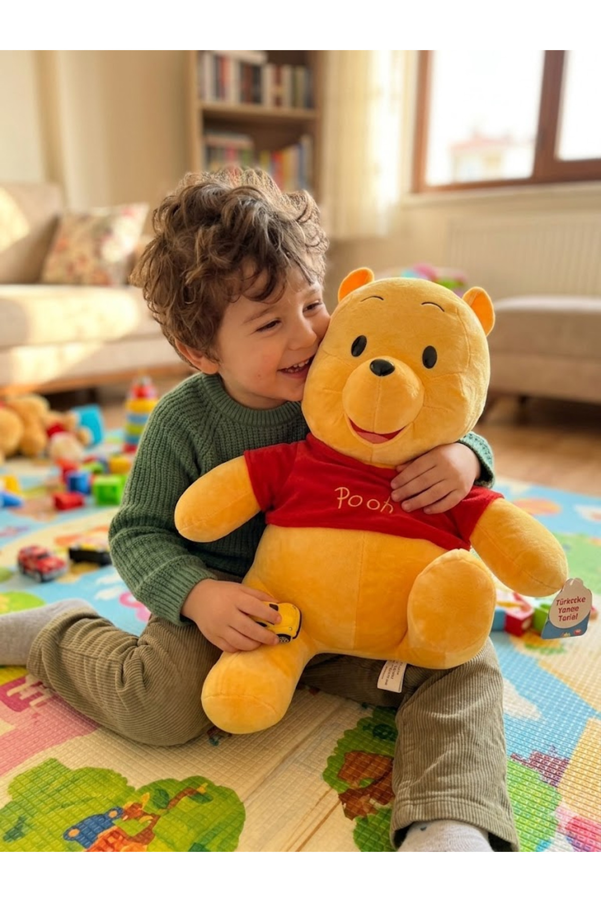 TRUST STORE Winnie The Pooh Peluş Ayıcık 55 CM Yumuşacık Dev Boy