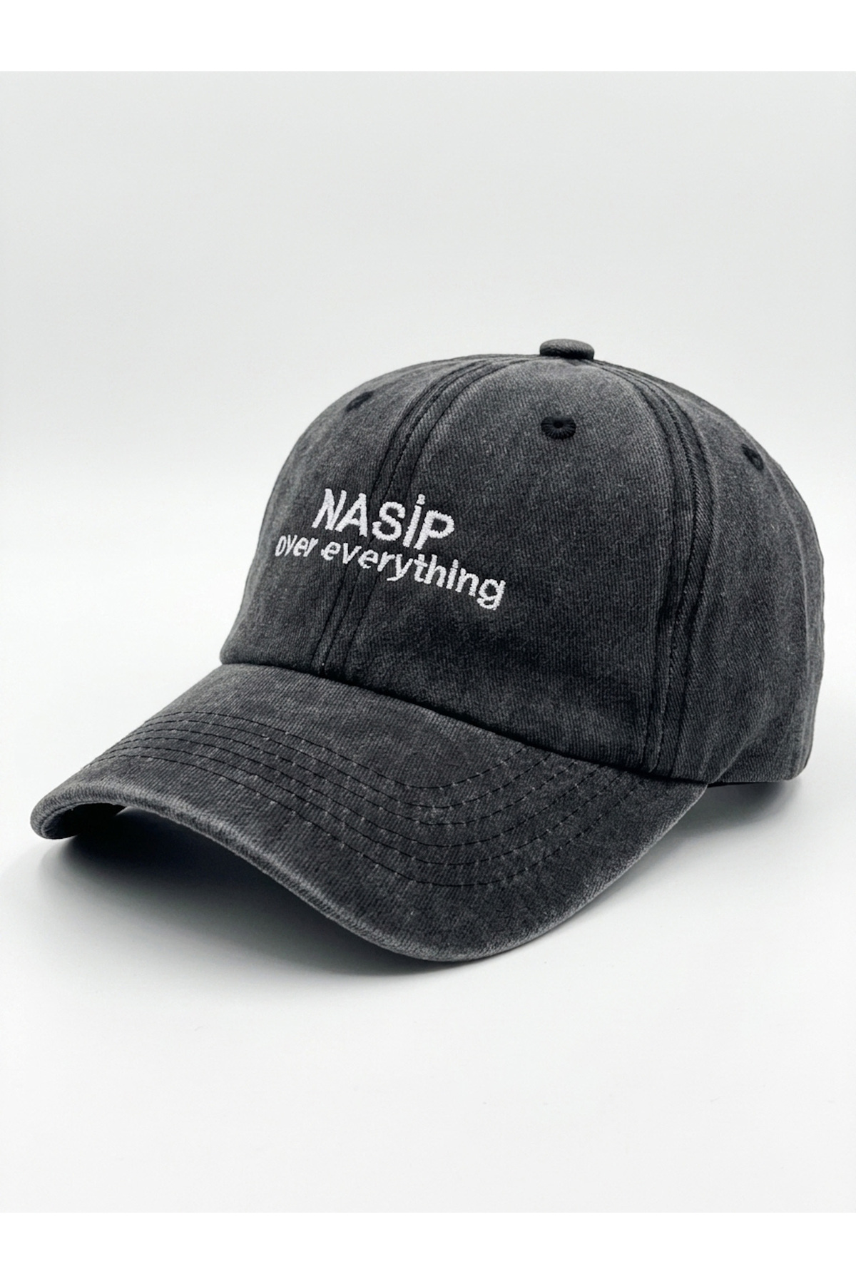CAP BROS NASİP over everything Nakışlı Yıkamalı Şapka Kep görsel 2