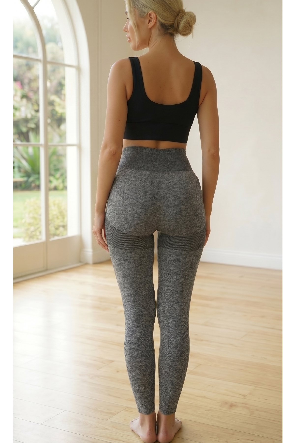 LoremLavida Push Up Toparlayıcı Yüksek Bel Seamless Tayt ve Sıkılaştırıcı Premium Kalite görsel 2