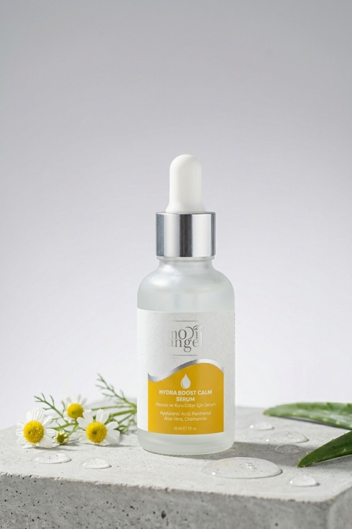 Hydra Boost Calm Serum 30 ml Hassas ve Kuru Ciltler İçin Yoğun Nemlendirici & Yatıştırıcı Yüz Serumu (Hyaluronik Asit + Panthenol) — görsel 2