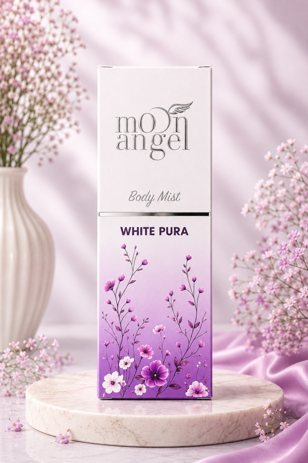 Kadın Parfümlü Body Mist White Pura 250 ml Vücut Spreyi — görsel 2