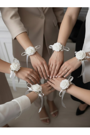 BTRENDY 10 Adet Nedime Bilekliği,Kına,Bride To Be,Özel Gün Kol Aksesuarı