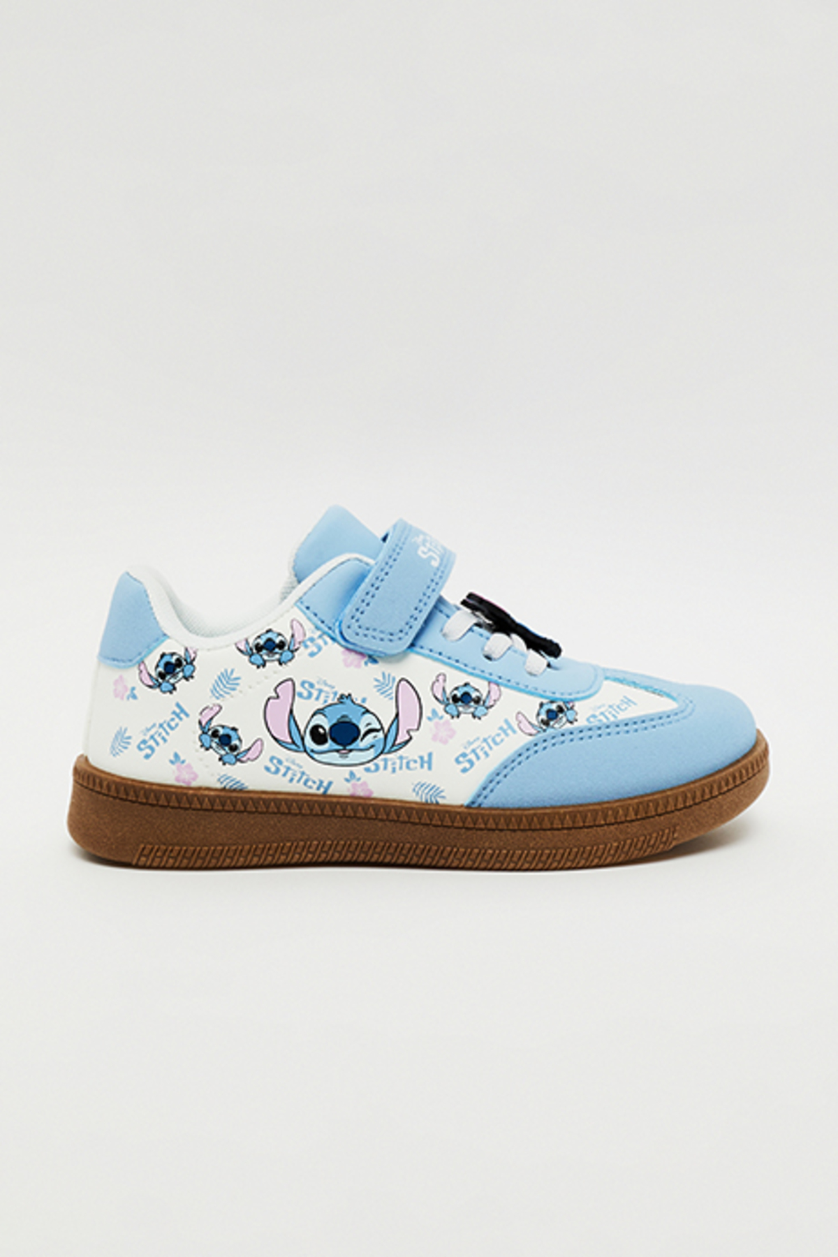 R&B Stitch Print Velcro Shoes