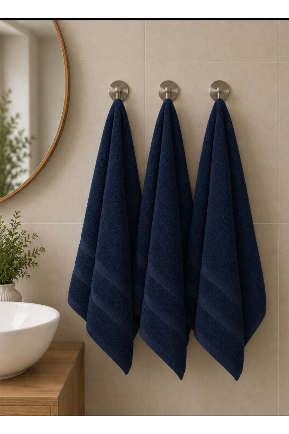Banyo Havlusu Lacivert