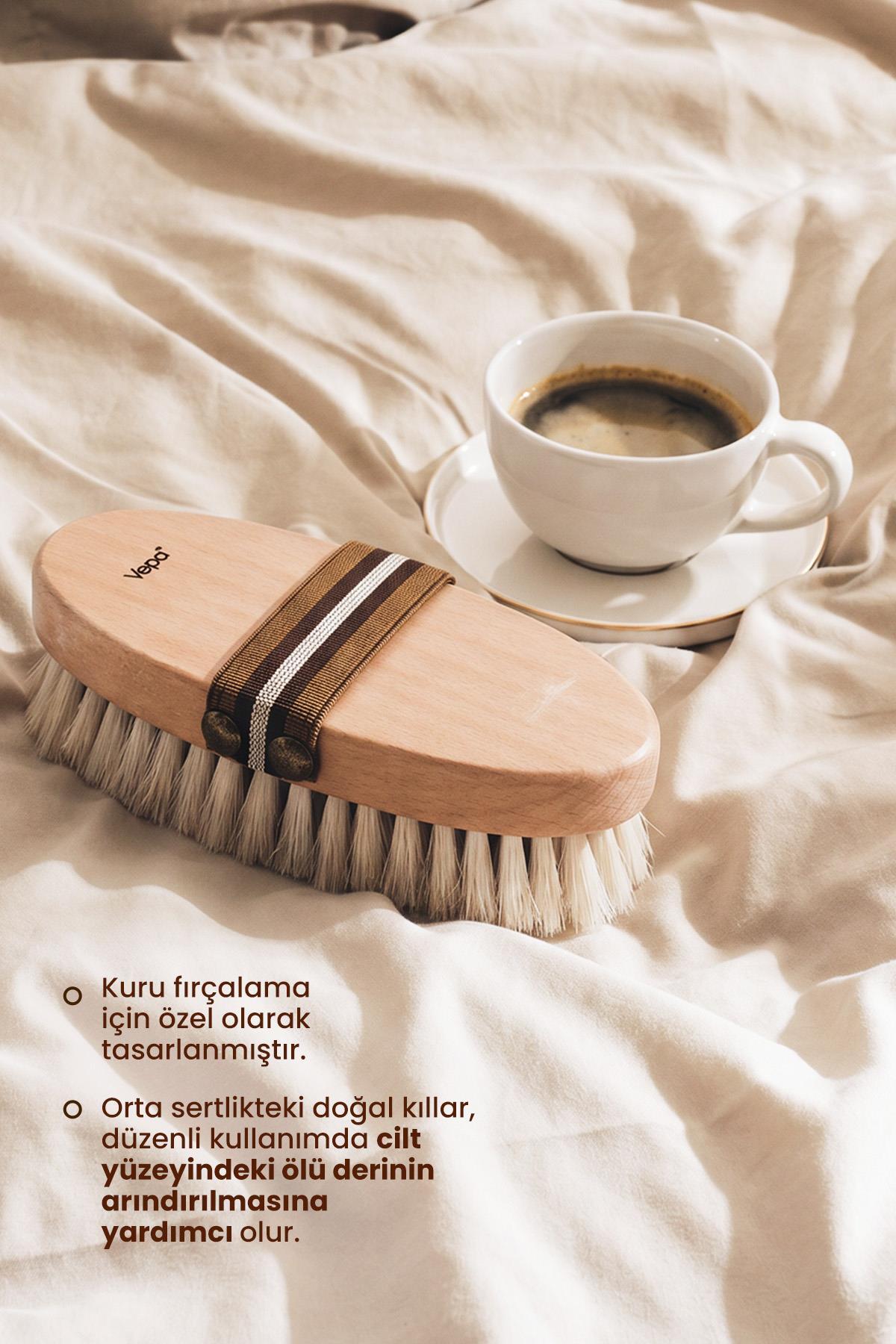 DOĞAL AT KILI SELÜLİT FIRÇASI, KURU FIRÇALAMA, ANTI-CELLULITE BRUSH — S139105210002 — تصویر 4 از 6
