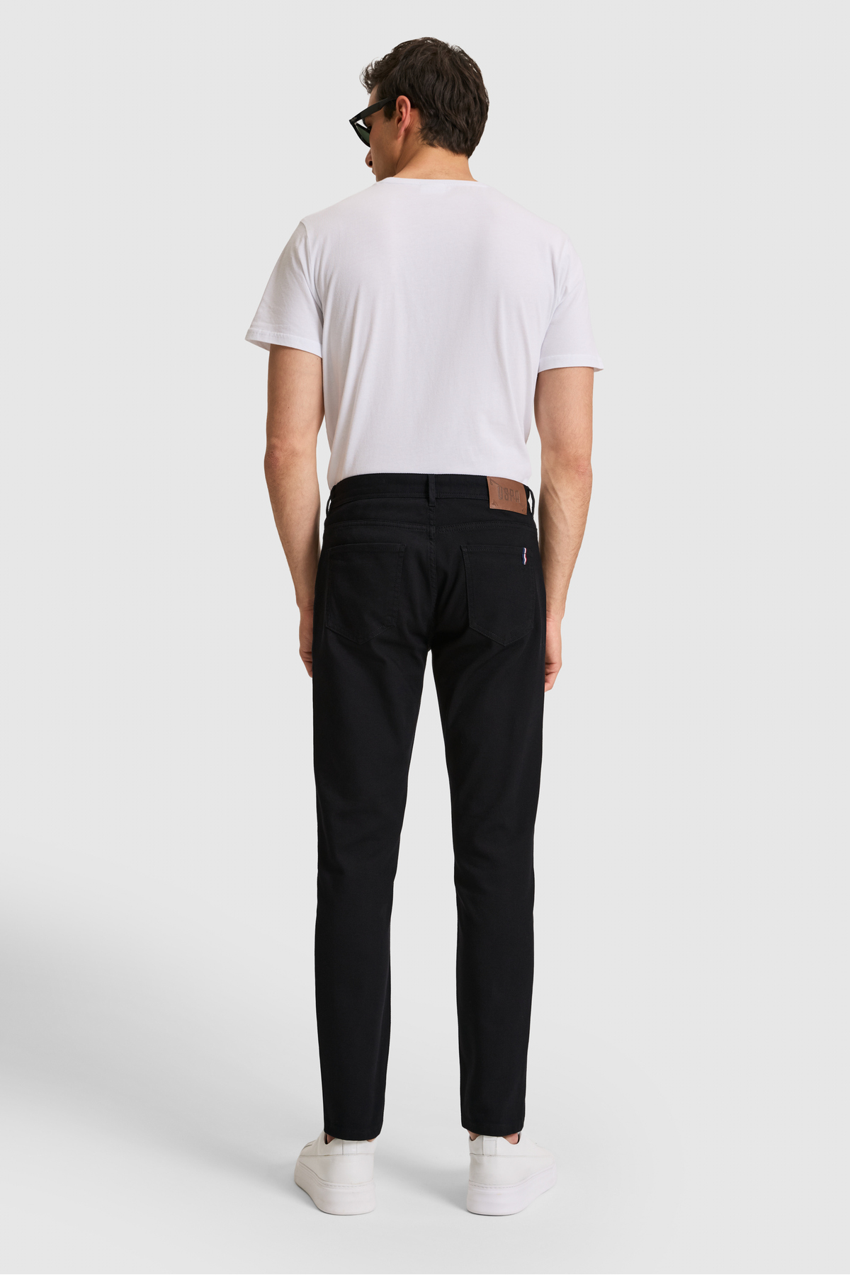 U.S. Polo Assn. Erkek Siyah Kanvas Pantolon 50326183-VR046 görsel 5