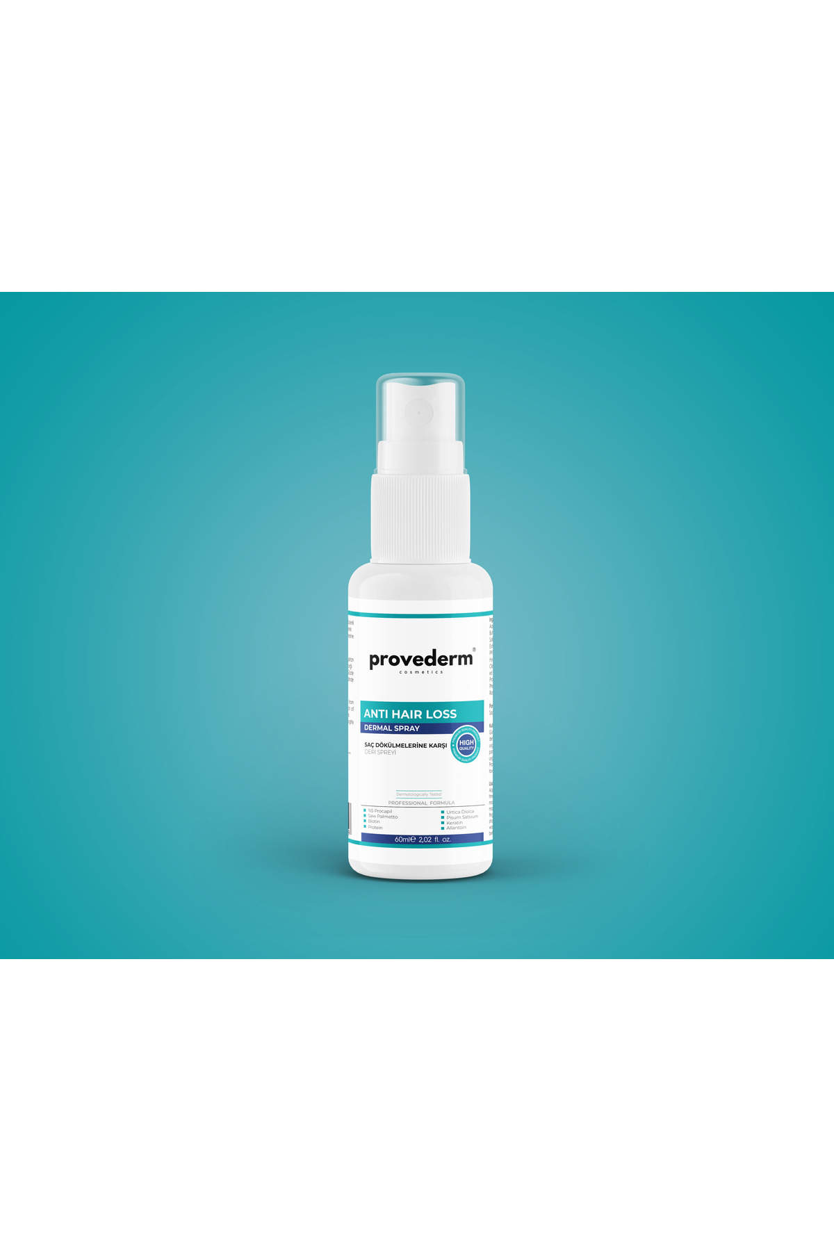 Saç Dökülmesine Karşı Serum - Anti Hair Loss Dermal Spray 60 ML — 8684378794239 — تصویر 3 از 5